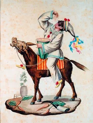 Polichinela, personaje de la commedia dell