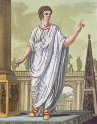 Ciudadano romano reclamando empleo, de LAntica Roma, 1825