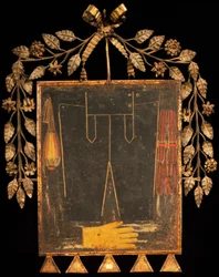 Letrero para tienda de cuero, ca 1750, Italia