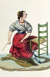 Fabricante de sillas de paja