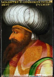 Sultán Bajezid I. Yldirim, reinó 1389-1402 ...