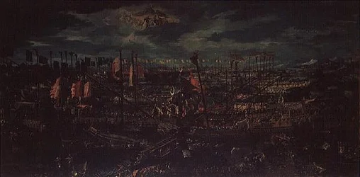La batalla de Lepanto, 7 de octubre de 1571