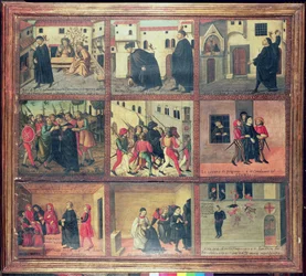 La historia de Antonio di Giuseppe Rinaldeschi, un noble florentino, Escuela Florentina
