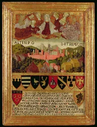 La Virgen protege a Siena del terremoto de 1466