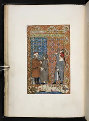 Tratado de los vicios y las virtudes Add MS 27695 f.9v, c. 1330-40 (pergamino)
