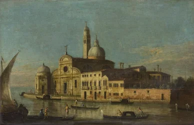 Venecia, San Michele (óleo sobre lienzo)