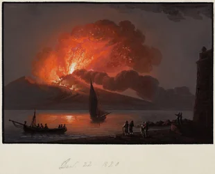 Vesubio, 22 de diciembre de 1820