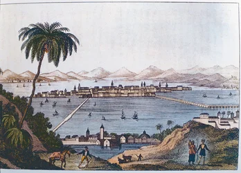 Vista de la Ciudad de México, 1714