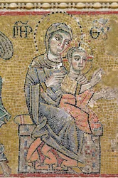Virgen y Niño, Cosmati
