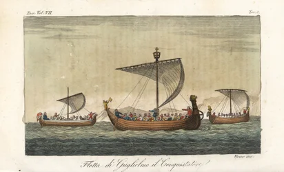 La flota de acorazados de Guillermo el Conquistador