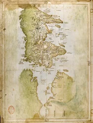 Mapamundi, atlas portulano, Vesconte de Maggiolo