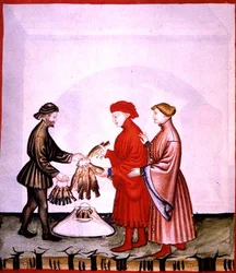 dol.106v Pajaritos y zorzales, ilustración de 