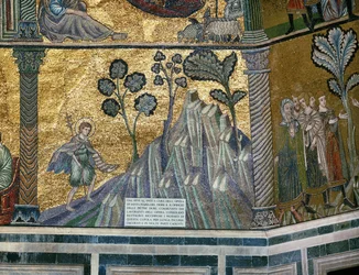 Juan Bautista en el desierto (mosaico)