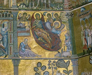 El nacimiento de Cristo (mosaico)