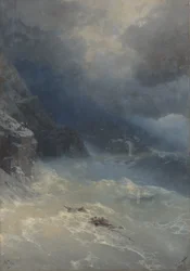 Tormenta en el cabo de Aya
