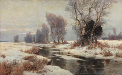Paisaje de primavera, 1890s