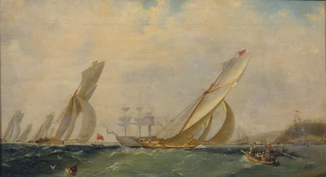 Fragata en el mar (1838)