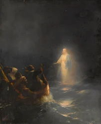Jesús camina sobre las aguas