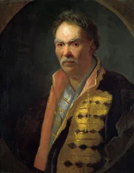 Retrato de un Hetman Iván Mazepa, 1720s