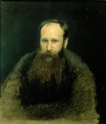 Retrato de Vasili Vasilievich Vereshchagin, 1883