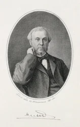 Retrato de Nikolay Alexeyevich Milyutin 1818-1872, 1883