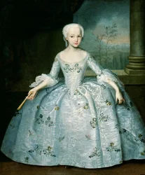 Retrato de Sarah Eleonor Fermor (1740-1824) 1749-50
