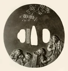 La fuga de Yoshitsune, c. 1760-1800, 1910