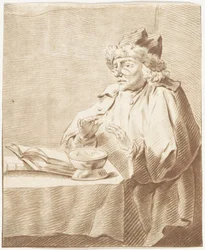 Retrato de Jurraan Buttner en un brasero
