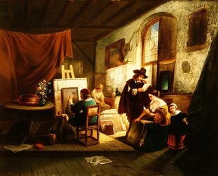 El estudio del artista