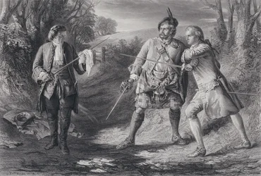 Ilustración para Rob Roy (grabado)