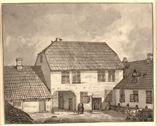 Interior de una granja en Sorø