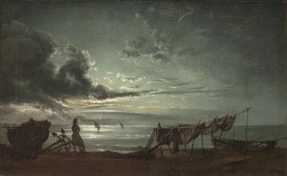 El golfo de Nápoles. Luz de luna
