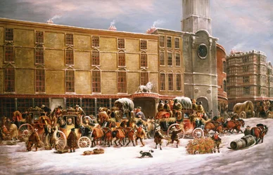 El Hotel y Taberna del León Blanco, Bristol, 1873