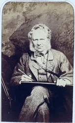Retrato de Sir Edwin Landseer (1802-73)