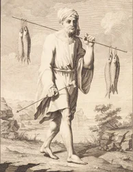 Un pescador árabe