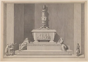 Monumento funerario de Federico V en la Catedral de Roskilde