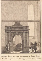 Sarcófago de Holberg en la iglesia de Sorø