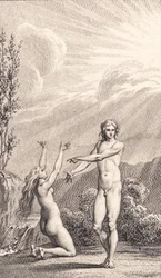 Ilustración de Ewalds "Adán y Eva". II