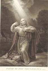 Cristo en el Huerto de Getsemaní