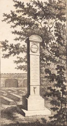 El monumento conmemorativo de Riber