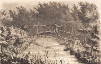 Parte del jardín de Sanderumgaard