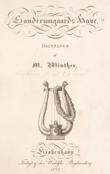 Sanderumgaards Have. Poemas de M. Winther