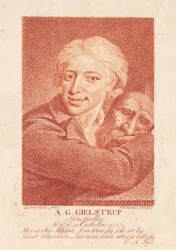 El actor Adam Gottlob Gielstrup (1753-1830)