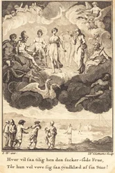 Venus entre los dioses reunidos