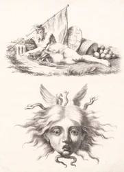 Øresund. Cabeza de Medusa
