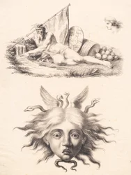 Øresund. Cabeza de Medusa