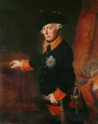 Retrato del rey Federico II de Prusia