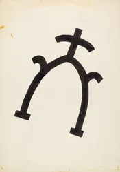 Marca de ganado, c. 1936