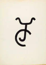 Marca de ganado, c. 1936