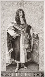 Carlos II (1630-85) de 